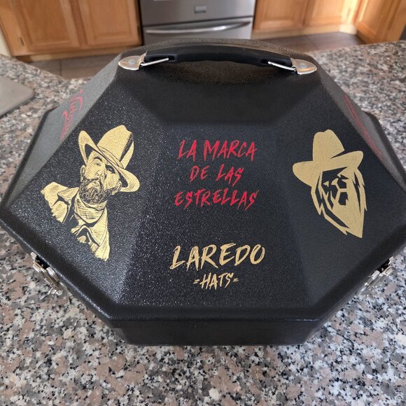 RARE Limited Edition Official Carin Leon Victoria Beer Laredo Hat & Rare Case! - Picture 3 of 6